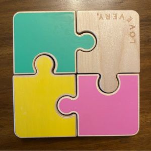 LOVEVERY 4-piece Chunky Jigsaw Puzzle